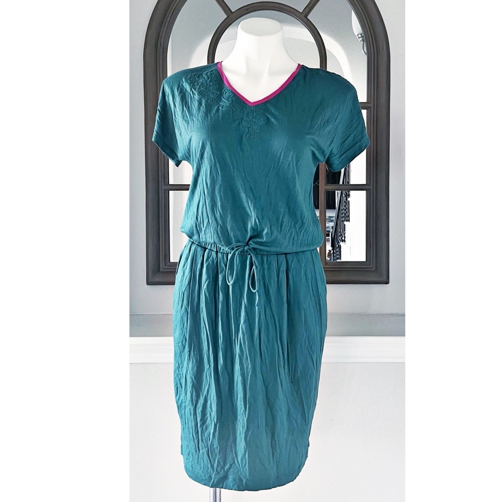 Catherine Andre Botanik Dress, Green Size S New w/Tag
